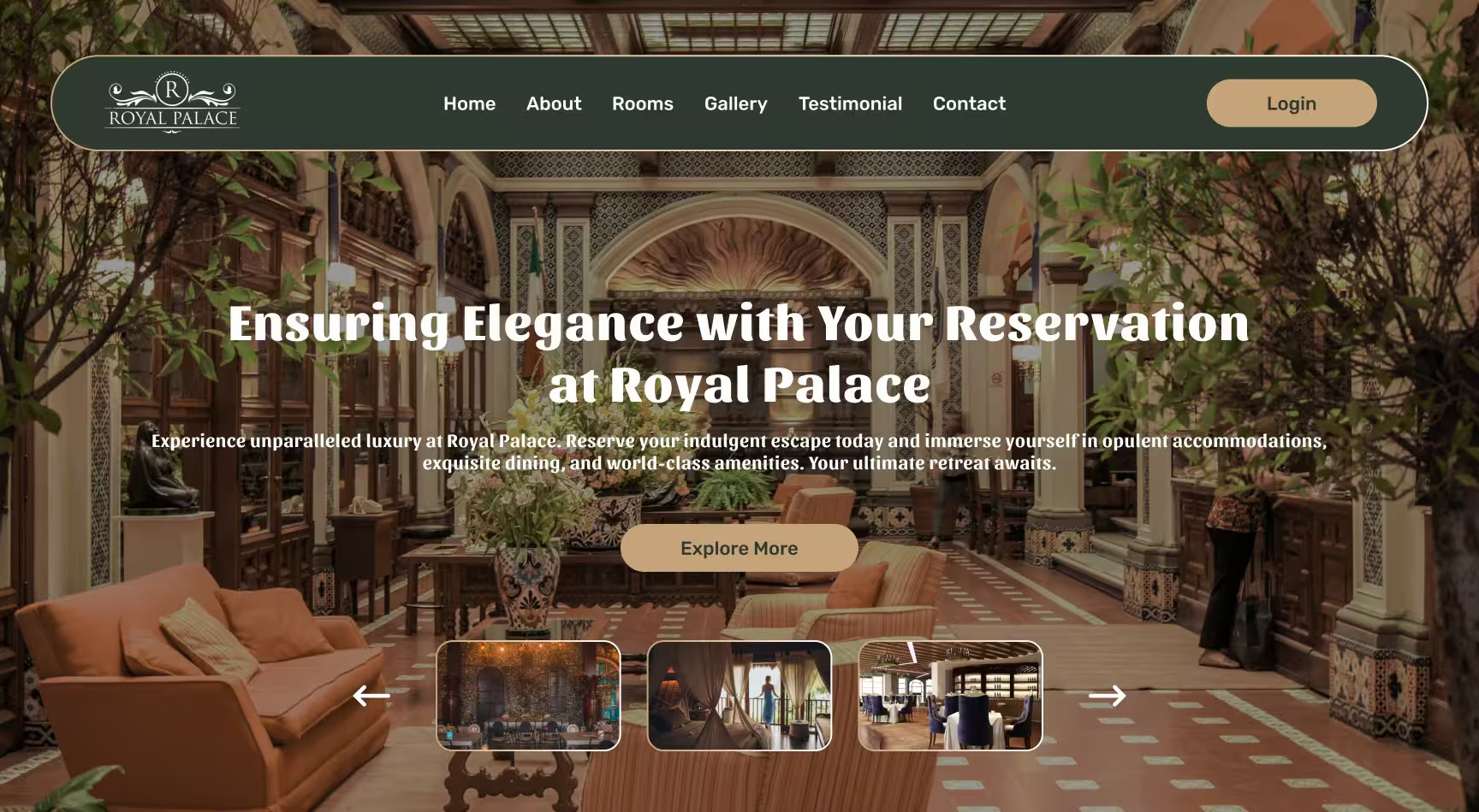 Hotel Reservation Website